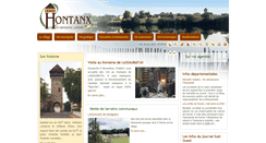 Desktop Screenshot of hontanx.fr
